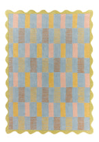 Rayon tendre – Tapis en laine coloré Rayon tendre