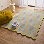 Rayon tendre – Tapis en laine coloré Rayon tendre