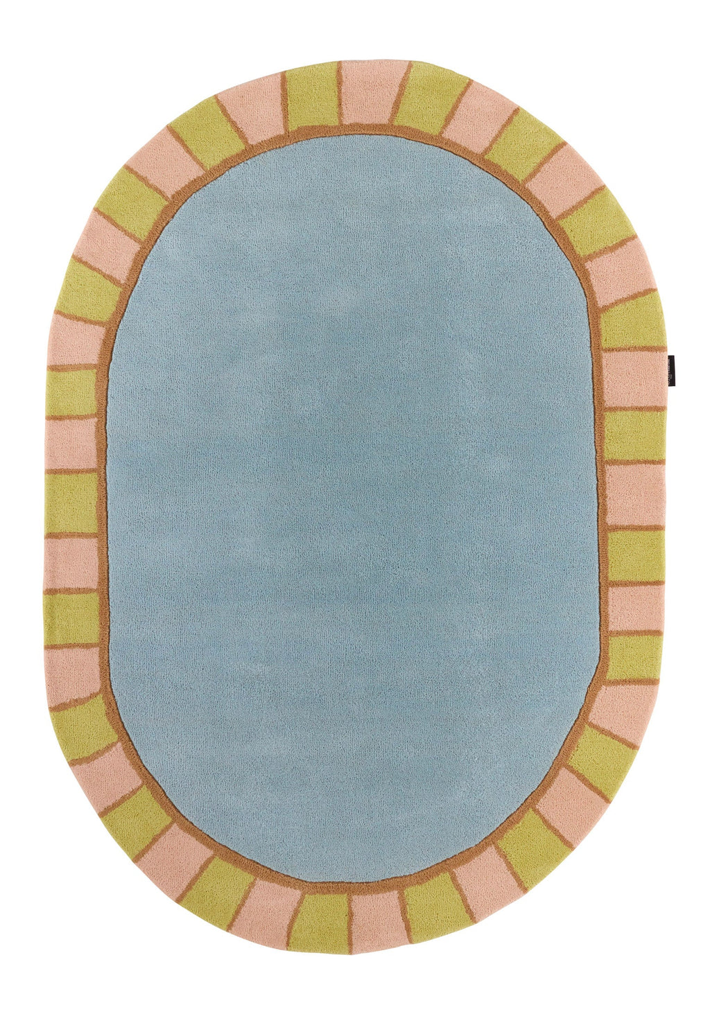 Rayon tendre – Tapis en laine aux teintes pastel Rayon tendre