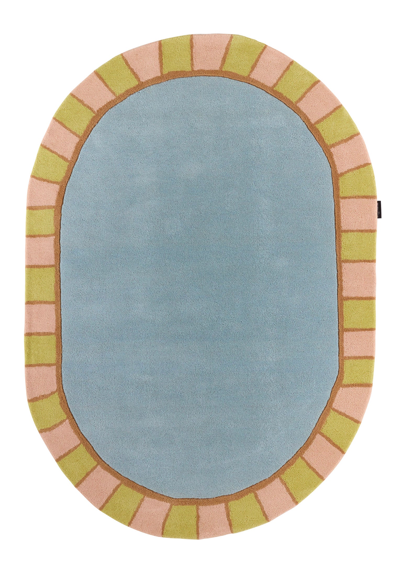 Rayon tendre – Tapis en laine aux teintes pastel Rayon tendre