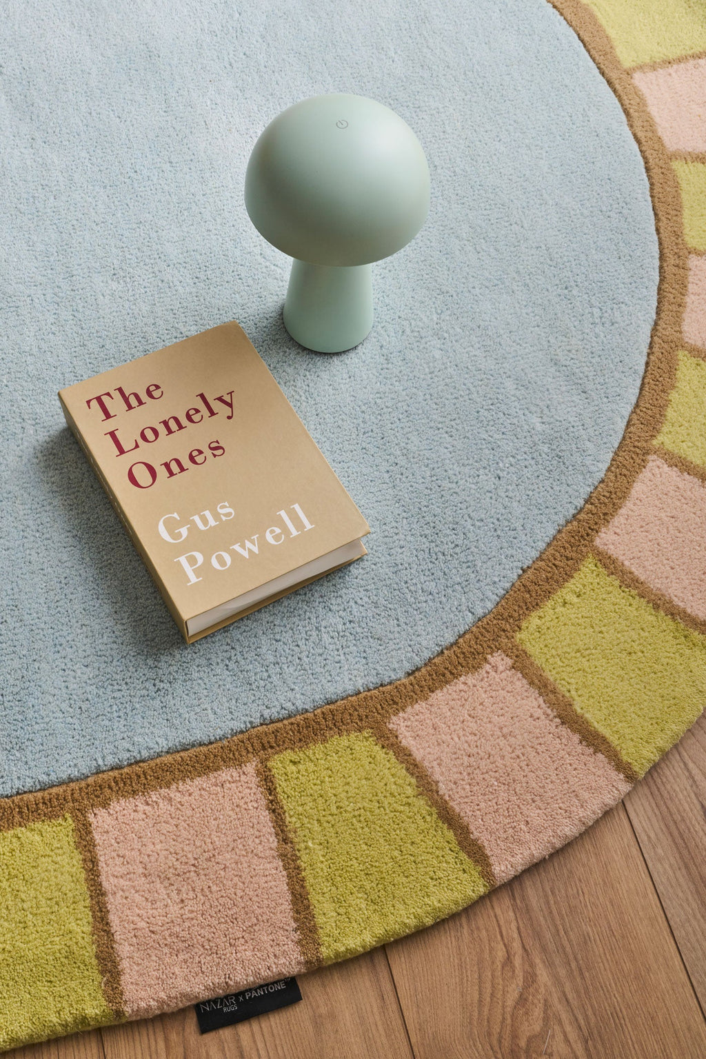 Rayon tendre – Tapis en laine aux teintes pastel Rayon tendre