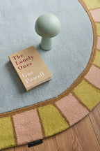 Rayon tendre – Tapis en laine aux teintes pastel Rayon tendre