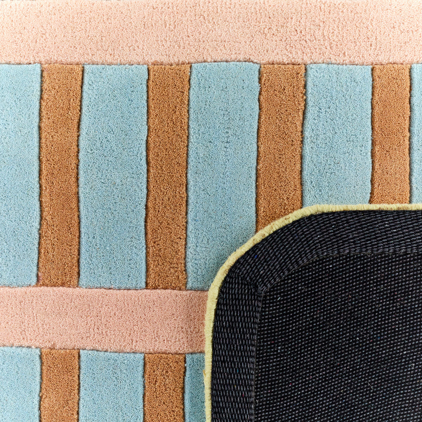 Rayon tendre – Tapis en laine moderne multicolore Rayon tendre