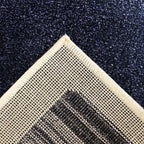 TERRA DEL SOL - Tapis intérieur rectangulaire bleu et écru à pois noirs - TDS1042BLE Nazar rugs