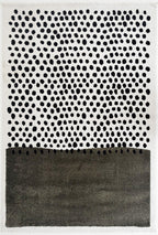 TERRA DEL SOL - Tapis intérieur rectangulaire vert et écru à pois noirs - TDS1042VER Nazar rugs