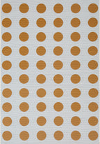 RIVIERA - Tapis d'extérieur bleu à motif cercles - RIV705BLE RIVIERA
