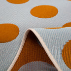 RIVIERA - Tapis d'extérieur bleu à motif cercles - RIV705BLE RIVIERA
