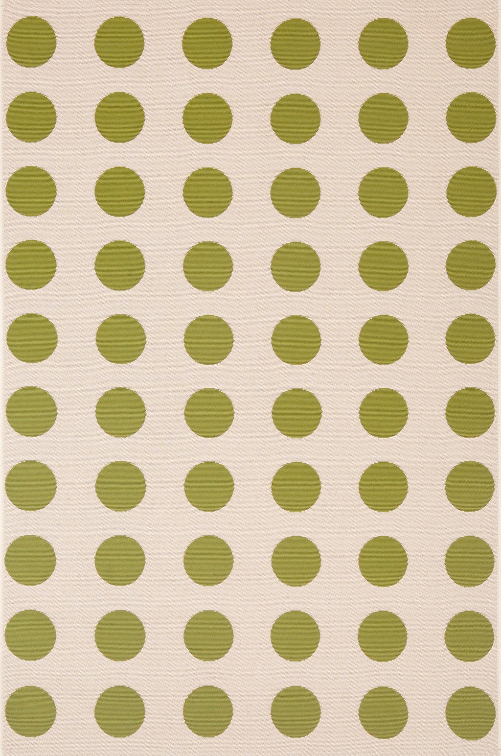 RIVIERA - Tapis d'extérieur crème à motif cercles - RIV705CRE RIVIERA