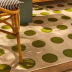RIVIERA - Tapis d'extérieur crème à motif cercles - RIV705CRE RIVIERA