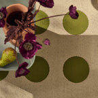 RIVIERA - Tapis d'extérieur crème à motif cercles - RIV705CRE RIVIERA