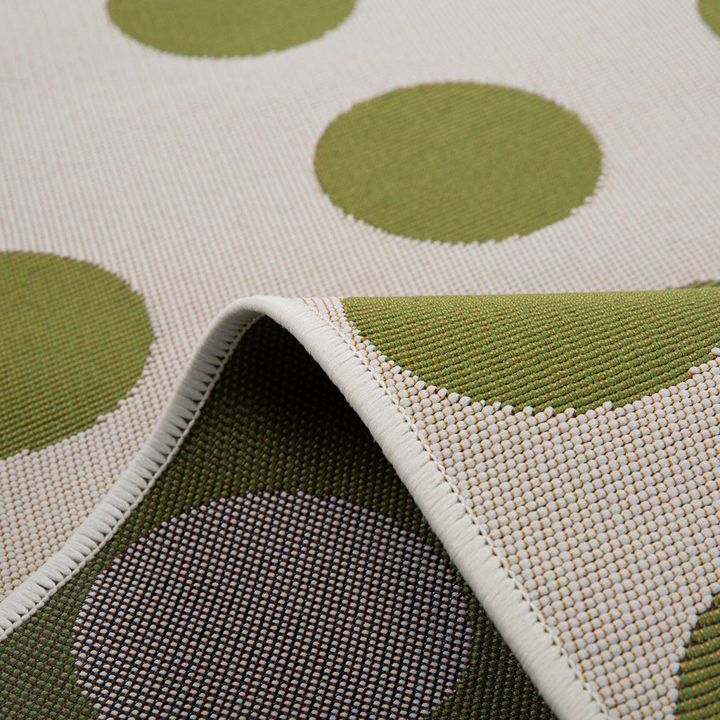 RIVIERA - Tapis d'extérieur crème à motif cercles - RIV705CRE RIVIERA
