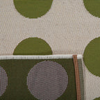 RIVIERA - Tapis d'extérieur crème à motif cercles - RIV705CRE RIVIERA
