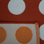 RIVIERA - Tapis d'extérieur marron à motif cercles - RIV705MAR RIVIERA