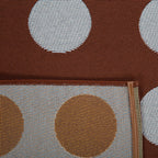 RIVIERA - Tapis d'extérieur marron à motif cercles - RIV705MAR RIVIERA