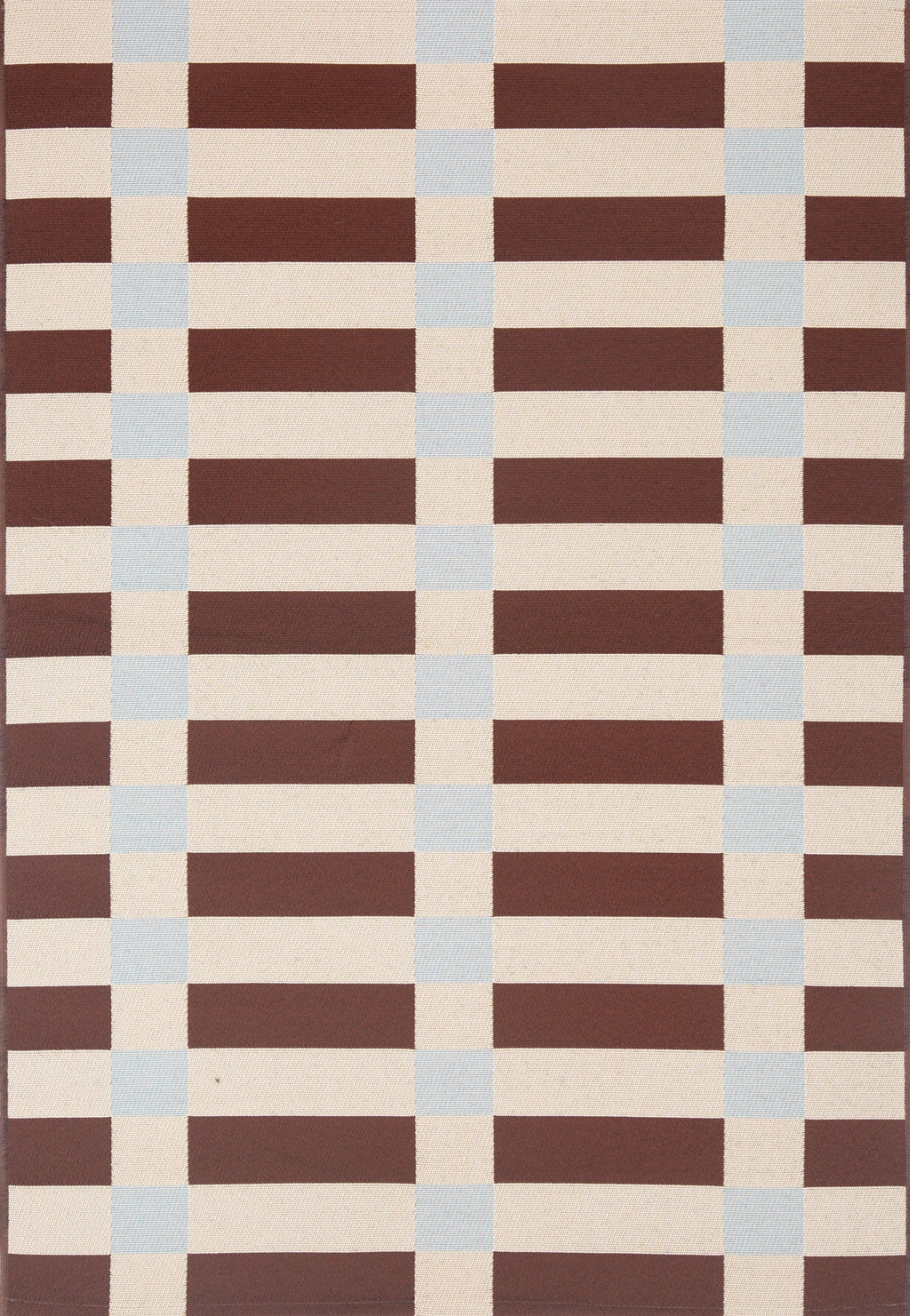 RIVIERA - Tapis d'extérieur au design quadrillé bleu - RIV706BLE RIVIERA