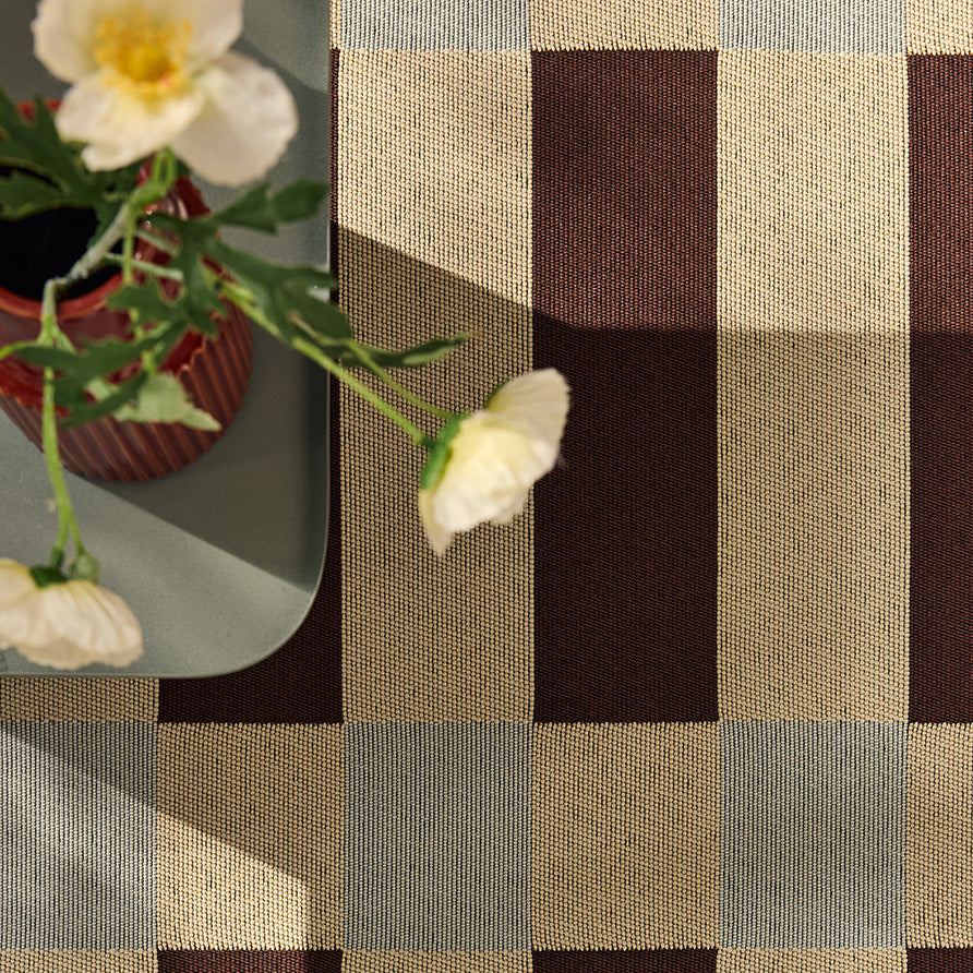RIVIERA - Tapis d'extérieur au design quadrillé bleu - RIV706BLE RIVIERA