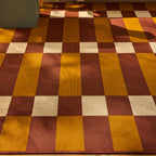 RIVIERA - Tapis d'extérieur au design quadrillé marron - RIV706MAR RIVIERA