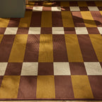 RIVIERA - Tapis d'extérieur au design quadrillé marron - RIV706MAR RIVIERA