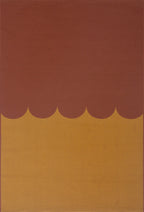 RIVIERA - Tapis d'extérieur marron à motif festonné - RIV707MAR RIVIERA