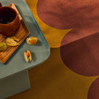 RIVIERA - Tapis d'extérieur marron à motif festonné - RIV707MAR RIVIERA