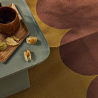 RIVIERA - Tapis d'extérieur marron à motif festonné - RIV707MAR RIVIERA