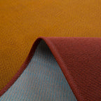 RIVIERA - Tapis d'extérieur marron à motif festonné - RIV707MAR RIVIERA