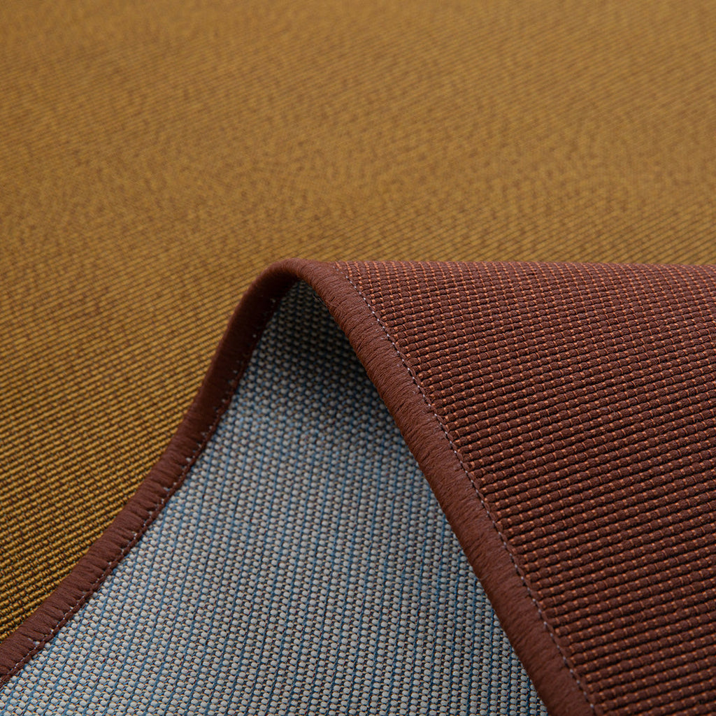 RIVIERA - Tapis d'extérieur marron à motif festonné - RIV707MAR RIVIERA