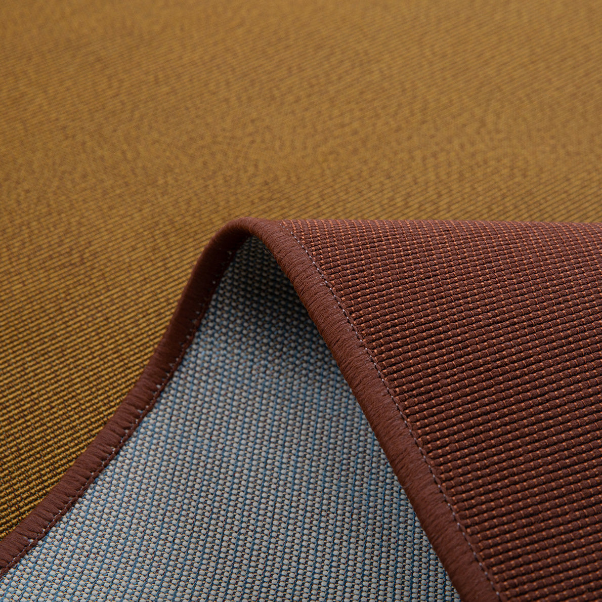 RIVIERA - Tapis d'extérieur marron à motif festonné - RIV707MAR RIVIERA