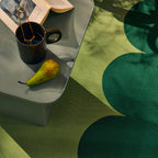 RIVIERA - Tapis d'extérieur vert à motif festonné - RIV707VER RIVIERA