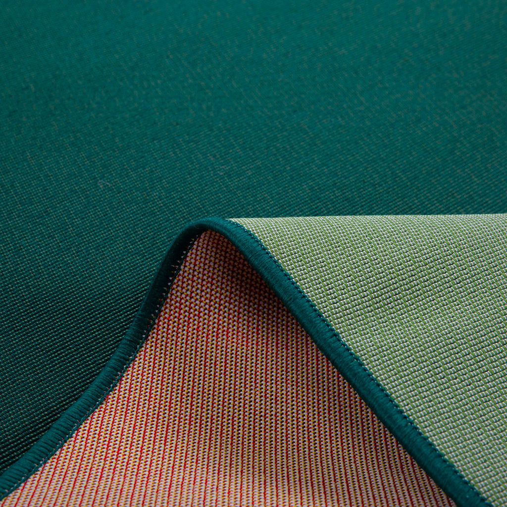 RIVIERA - Tapis d'extérieur vert à motif festonné - RIV707VER RIVIERA