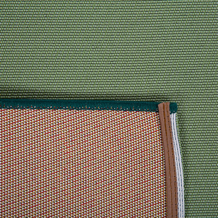 RIVIERA - Tapis d'extérieur vert à motif festonné - RIV707VER RIVIERA