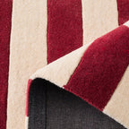 Rouge d'orage – Tapis en laine  – P_RO1011ROU Rouge d'orage