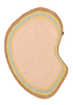 Rayon tendre – Tapis en laine multicolore Rayon tendre