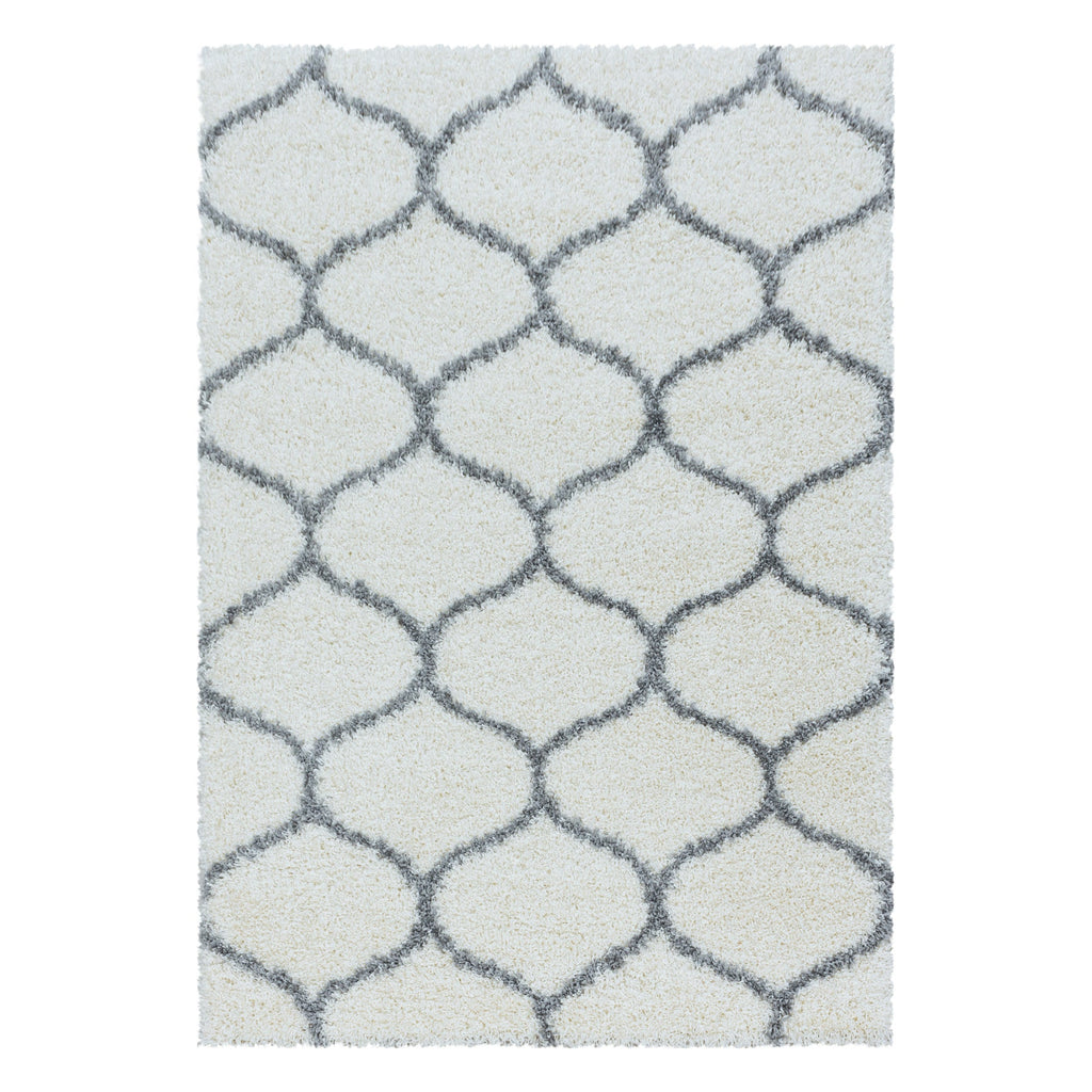 SALSA - Tapis shaggy à poils long berbère crème - SAL3201CRE SALSA