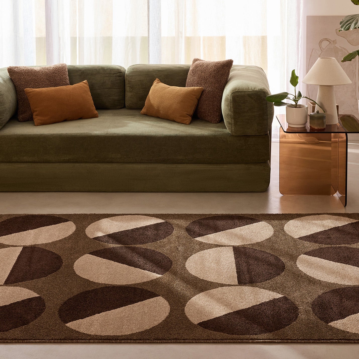 SANTAL - Tapis intérieur coloré - SAN680MAR Nazar rugs