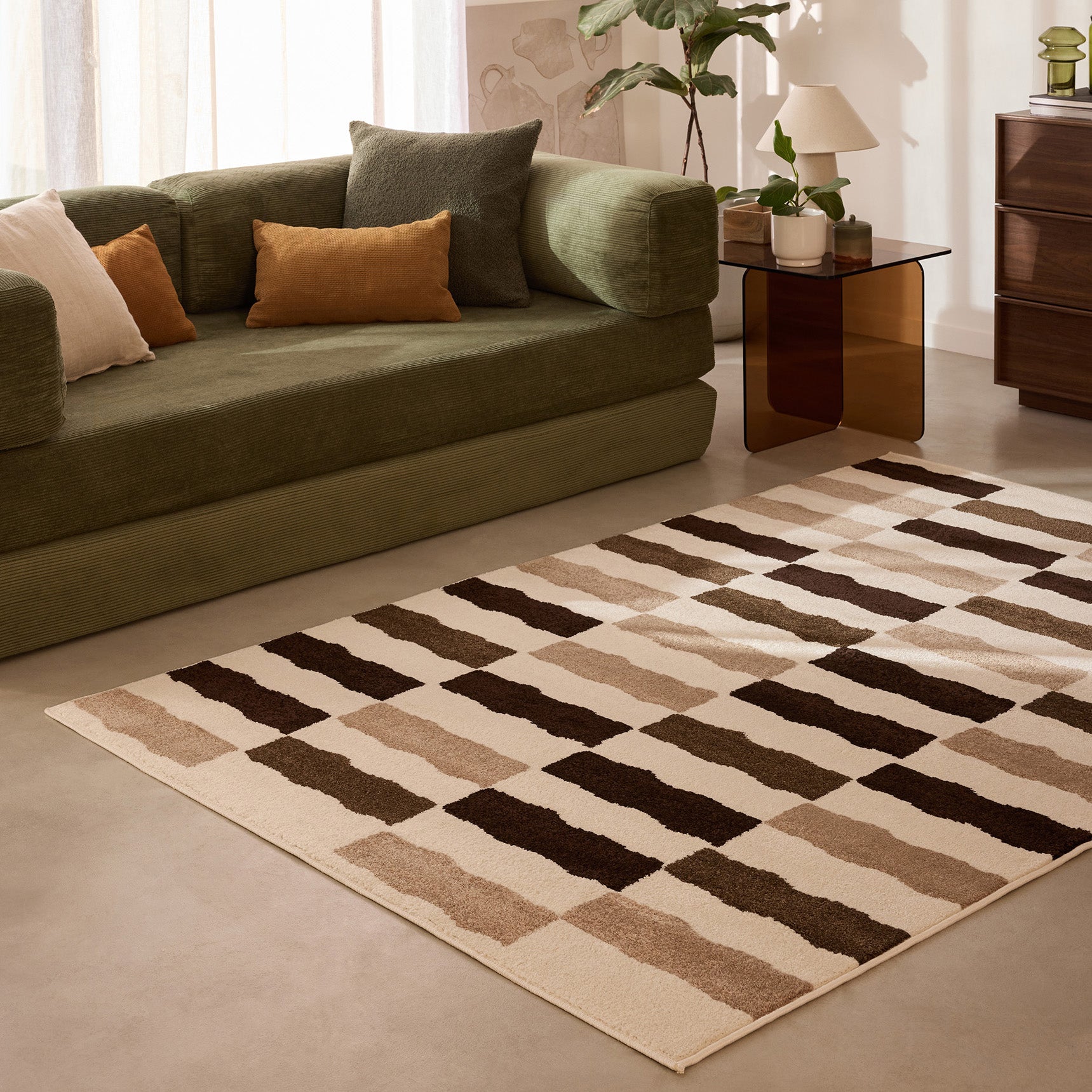 SANTAL - Tapis intérieur coloré - SAN682OCR Nazar rugs