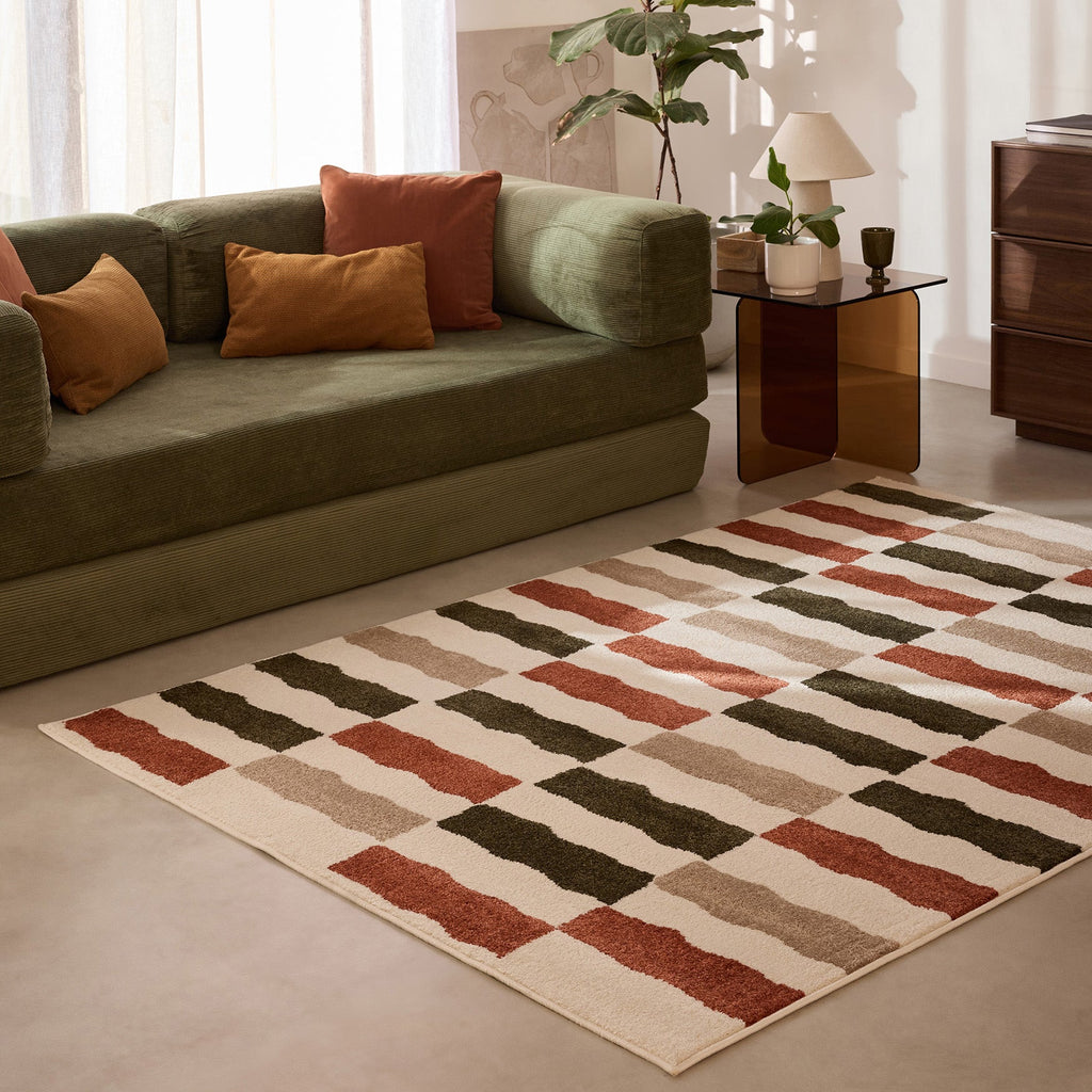 SANTAL - Tapis intérieur coloré - SAN681VER Nazar rugs