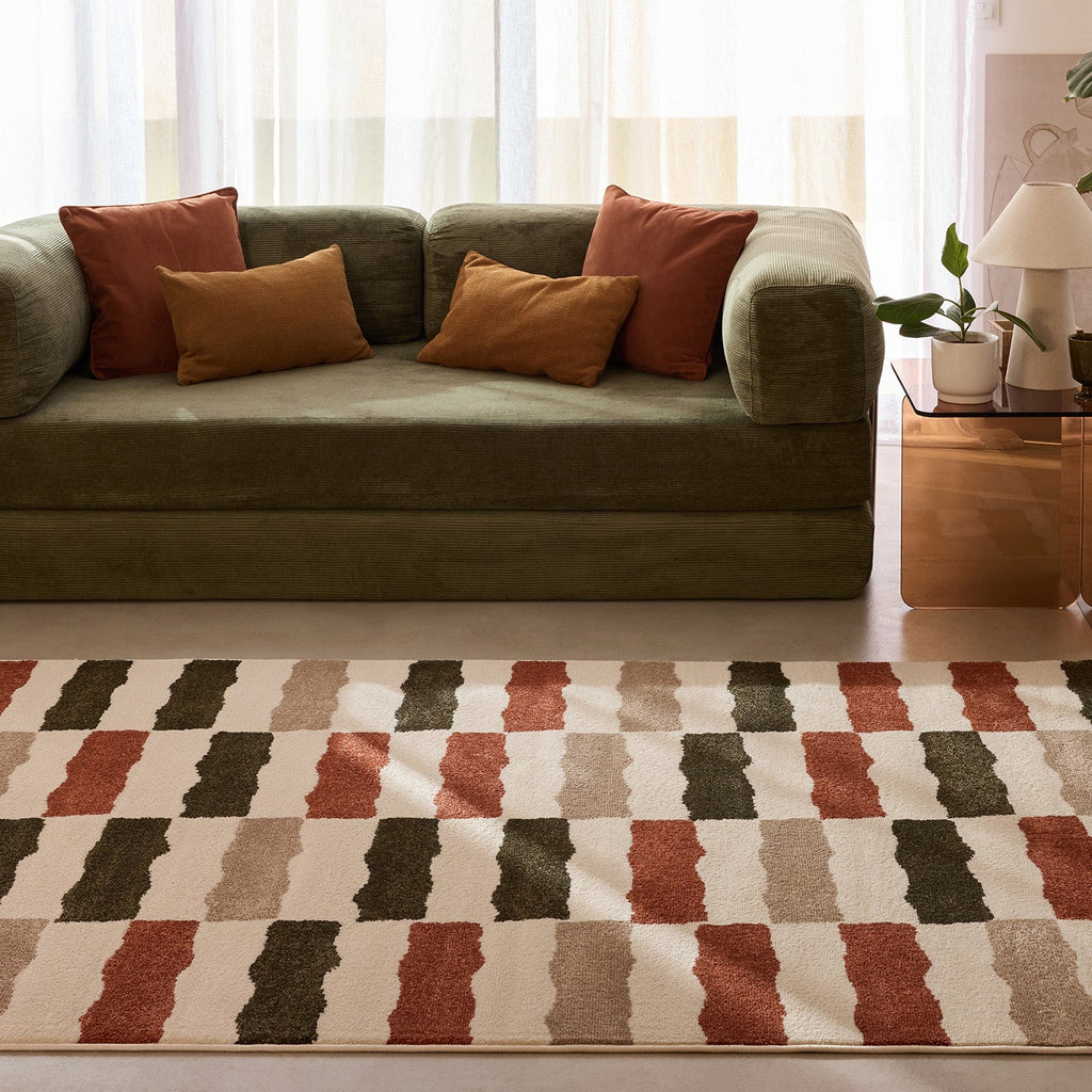 SANTAL - Tapis intérieur coloré - SAN681VER Nazar rugs