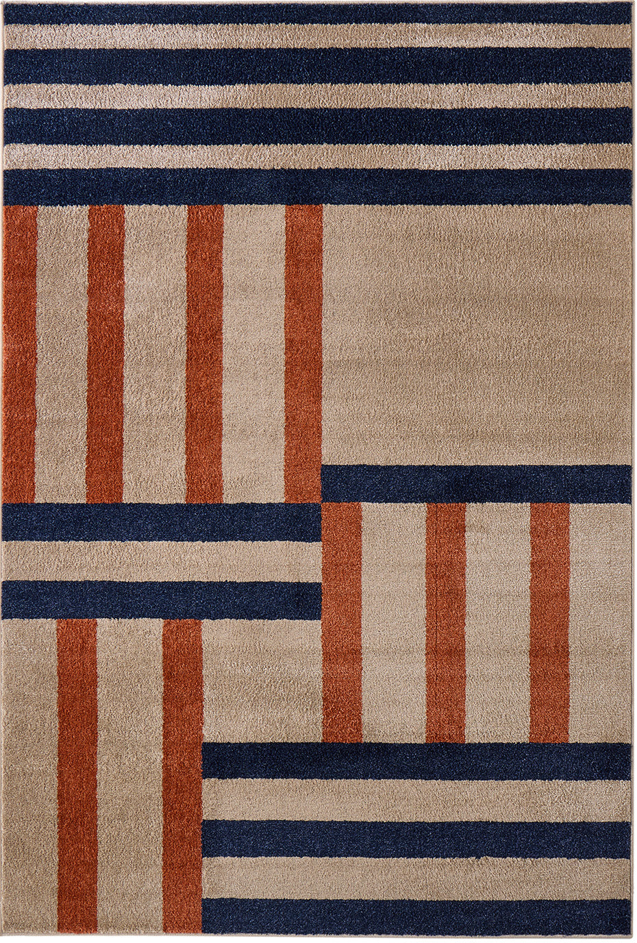 SANTAL - Tapis intérieur coloré - SAN682BLE Nazar rugs