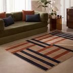 SANTAL - Tapis intérieur coloré - SAN682BLE Nazar rugs
