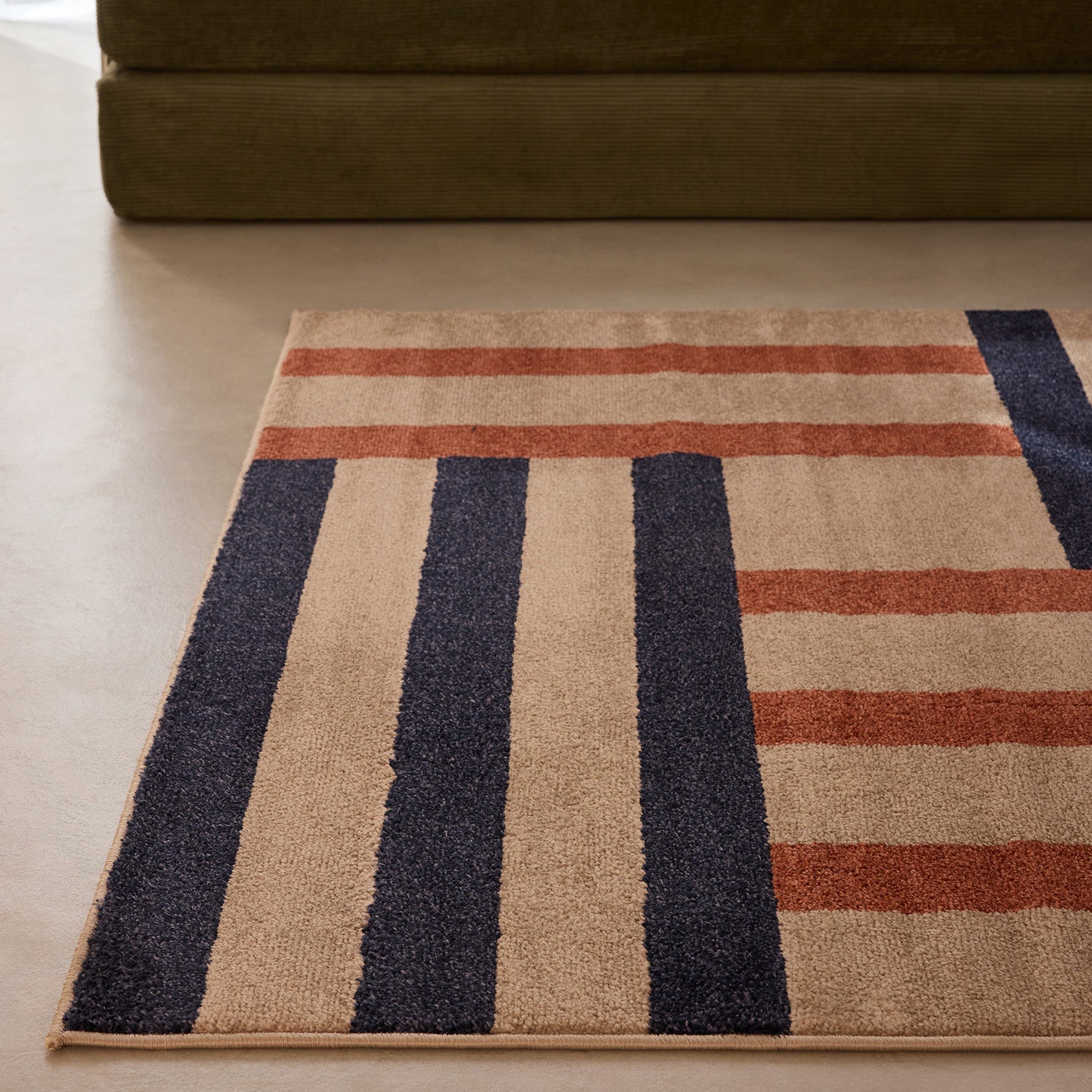 SANTAL - Tapis intérieur coloré - SAN682BLE Nazar rugs