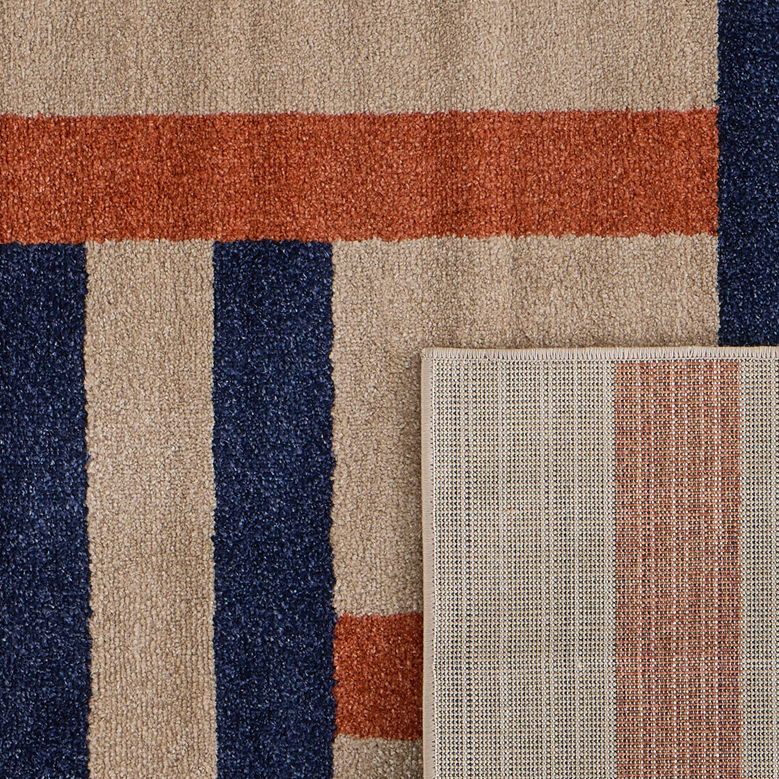 SANTAL - Tapis intérieur coloré - SAN682BLE Nazar rugs