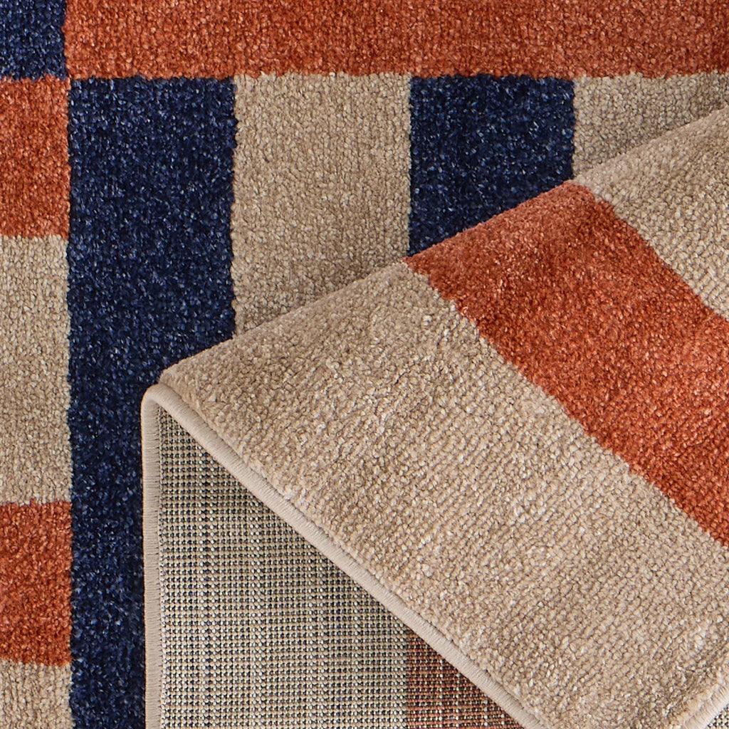 SANTAL - Tapis intérieur coloré - SAN682BLE Nazar rugs