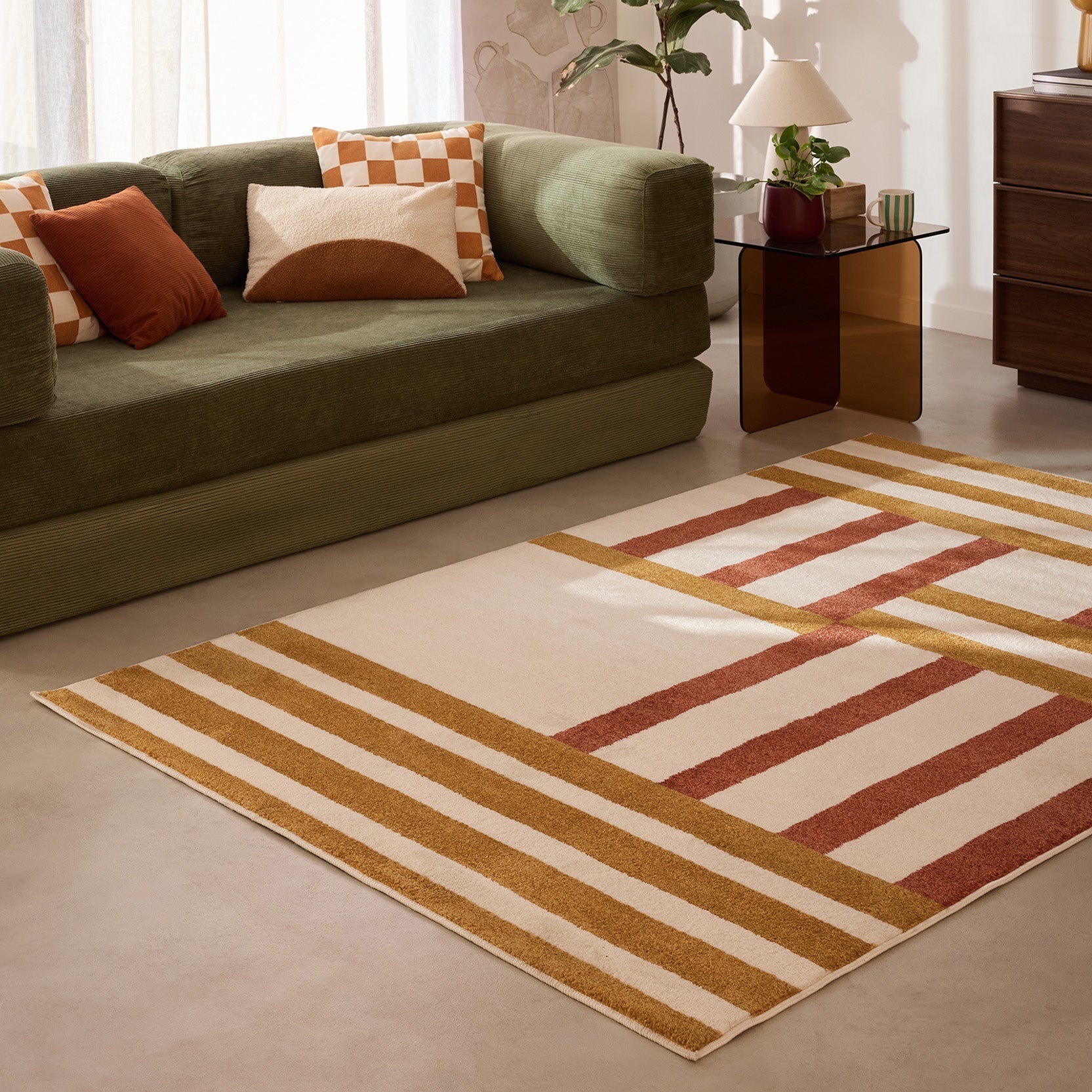 SANTAL - Tapis intérieur coloré - SAN682BLE Nazar rugs