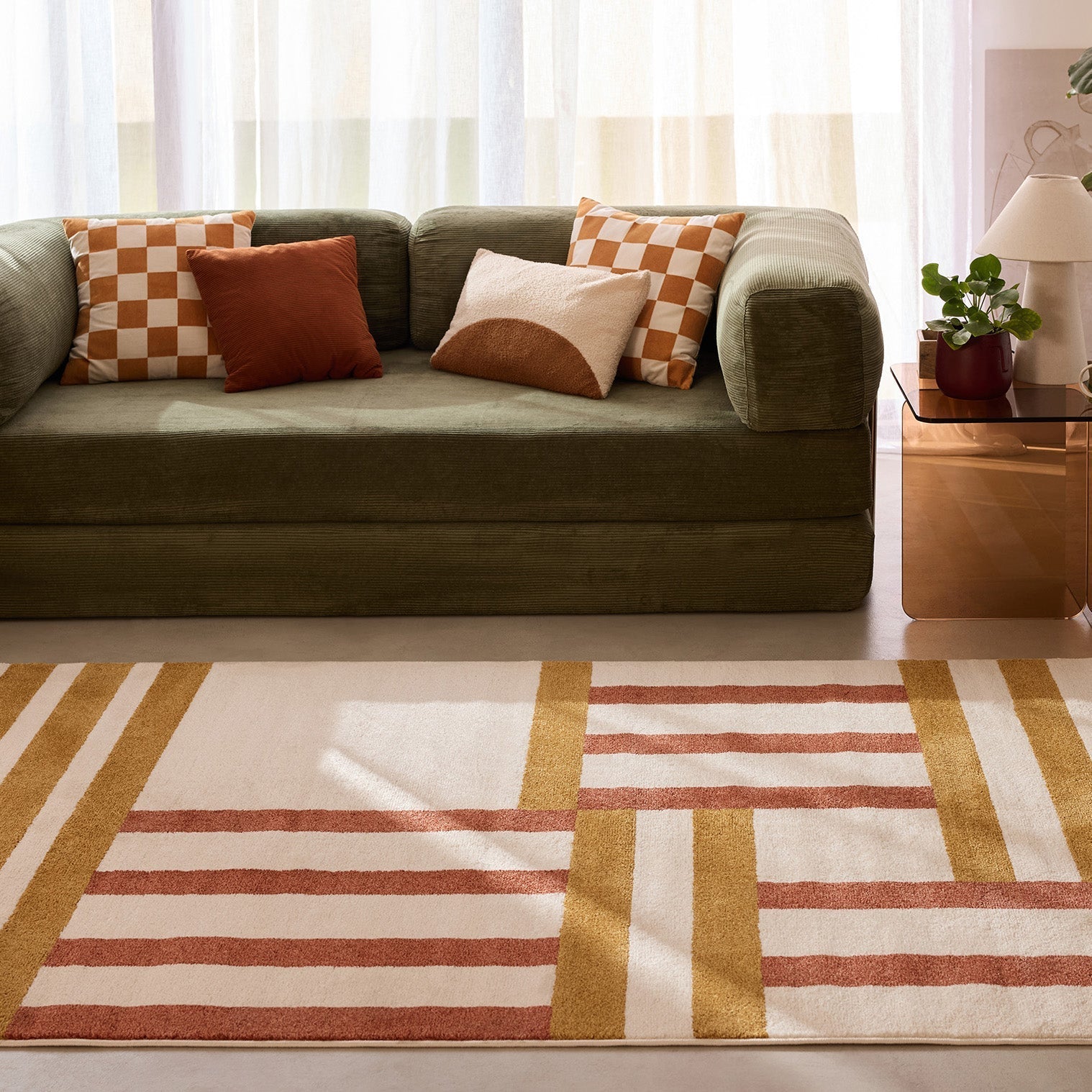 SANTAL - Tapis intérieur coloré - SAN682BLE Nazar rugs