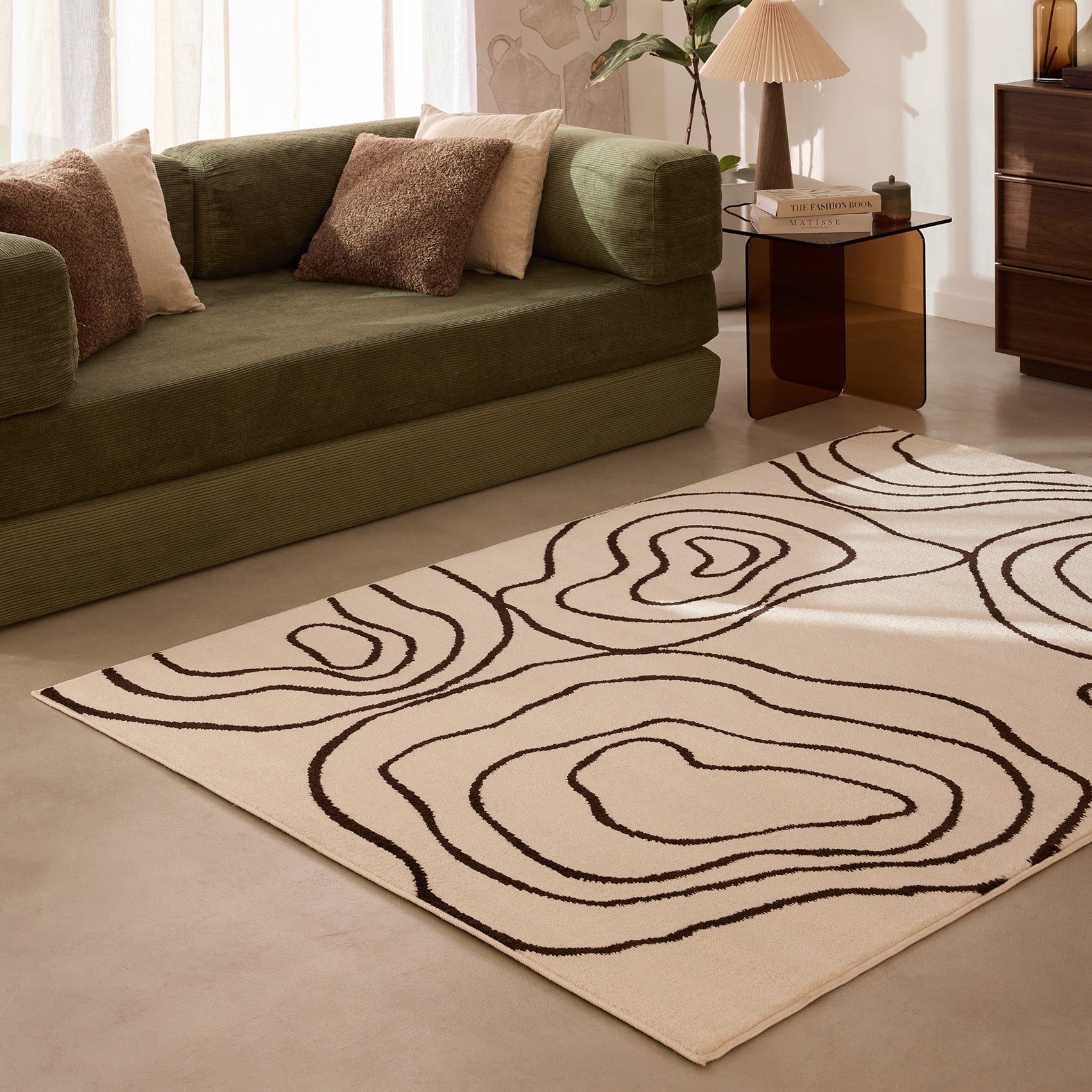 SANTAL - Tapis intérieur coloré - SAN684CRE Nazar rugs