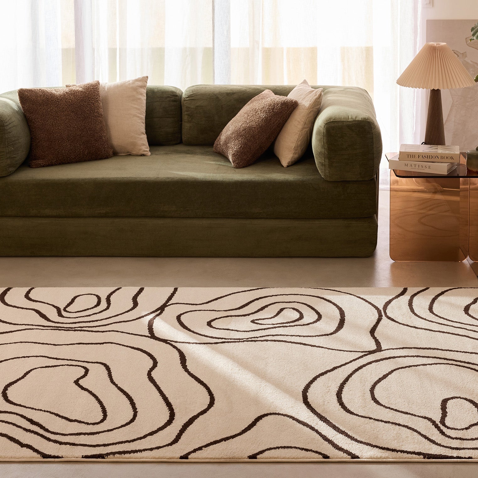 SANTAL - Tapis intérieur coloré - SAN684CRE Nazar rugs