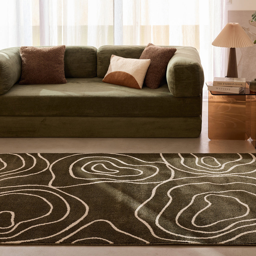 SANTAL - Tapis intérieur coloré - SAN684VER Nazar rugs