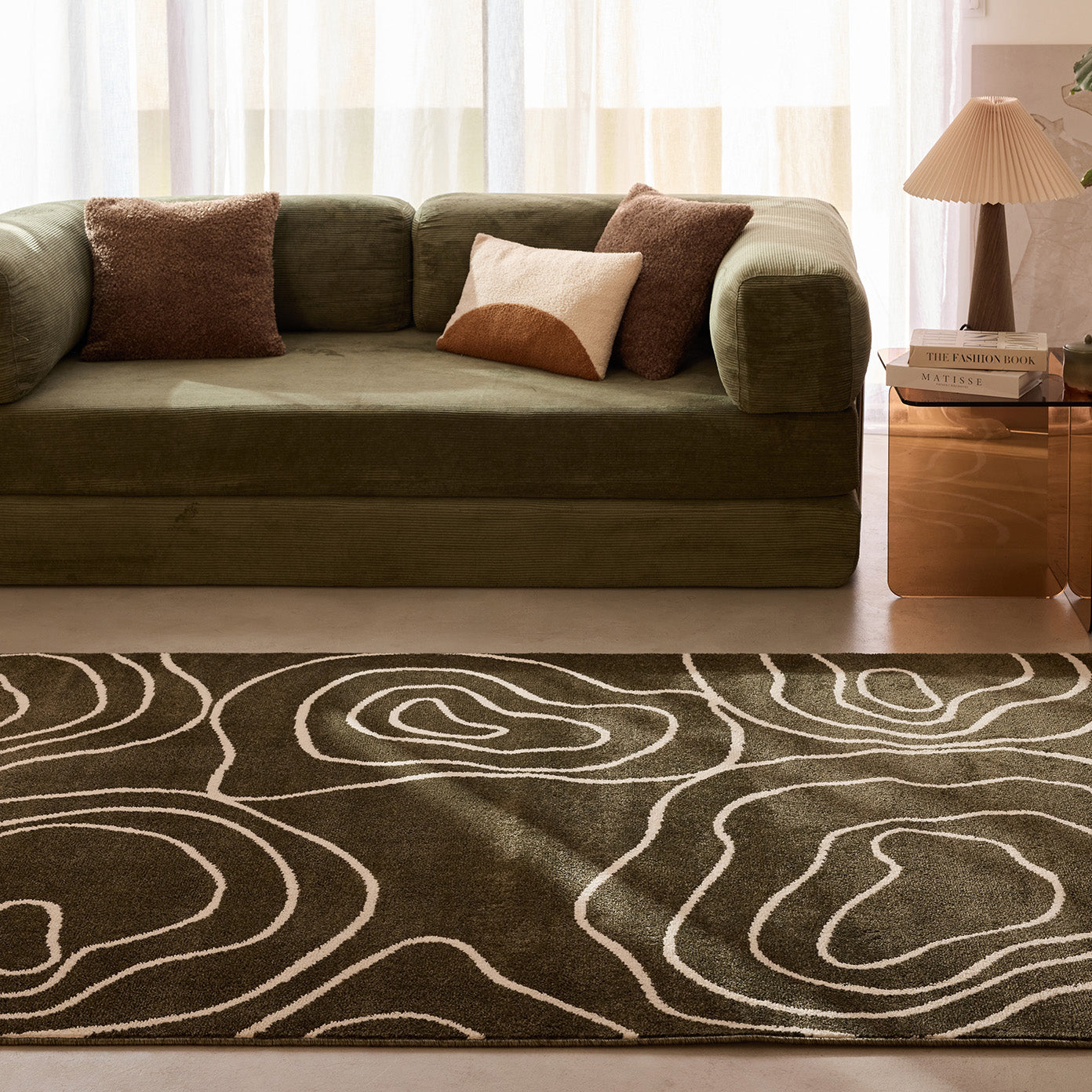 SANTAL - Tapis intérieur coloré - SAN684VER Nazar rugs