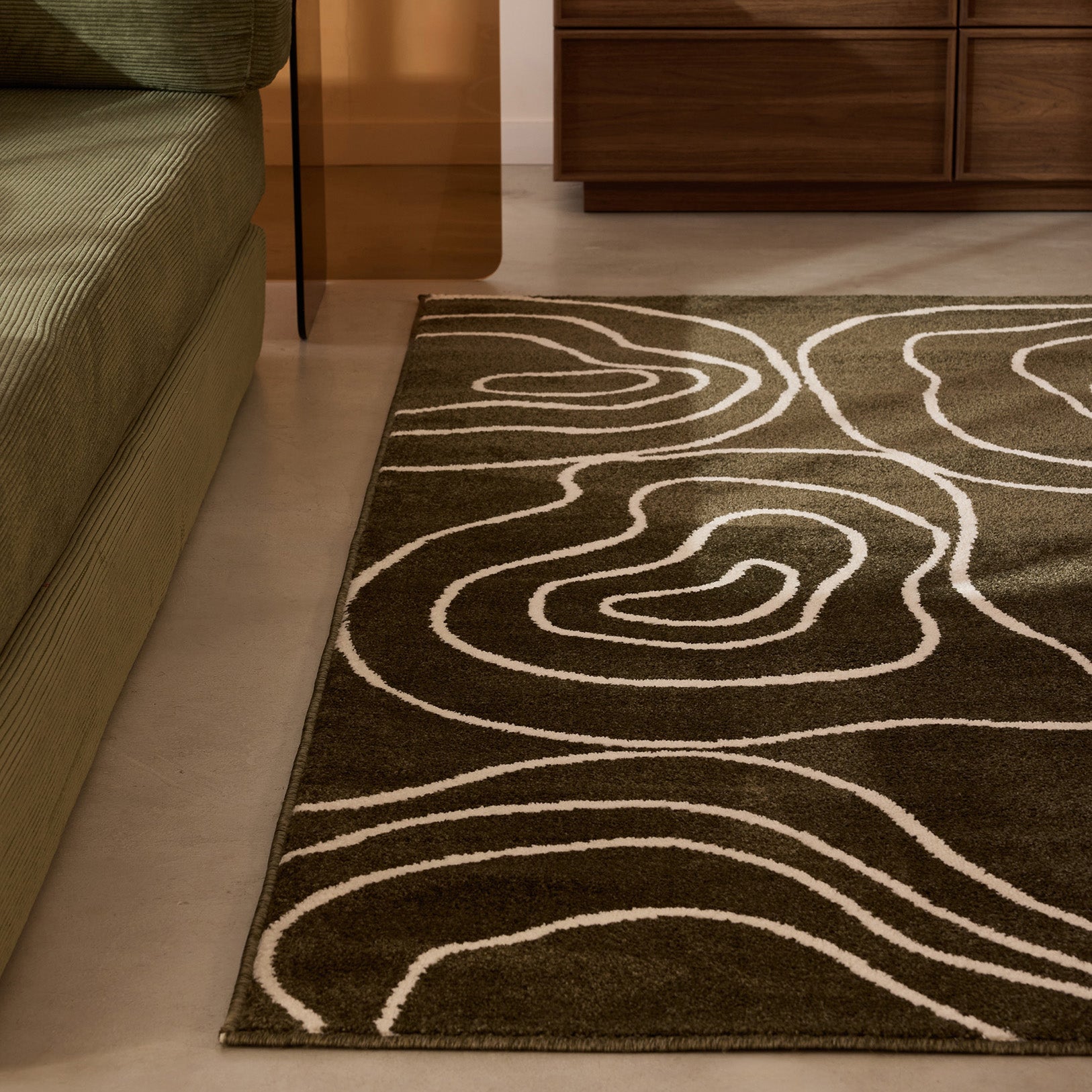 SANTAL - Tapis intérieur coloré - SAN684VER Nazar rugs